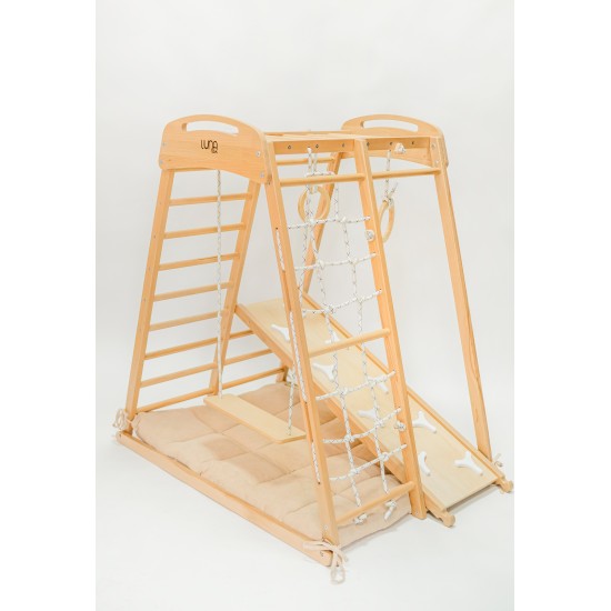 Γυμναστήριο εσωτερικού χώρου 6 σε 1 Montessori Luna Toys 